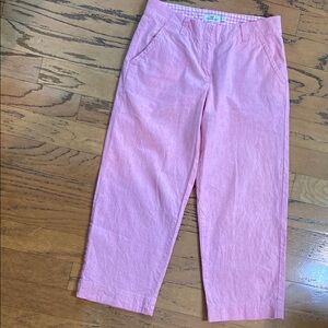 Vineyard Vines Pink Cropped Pants